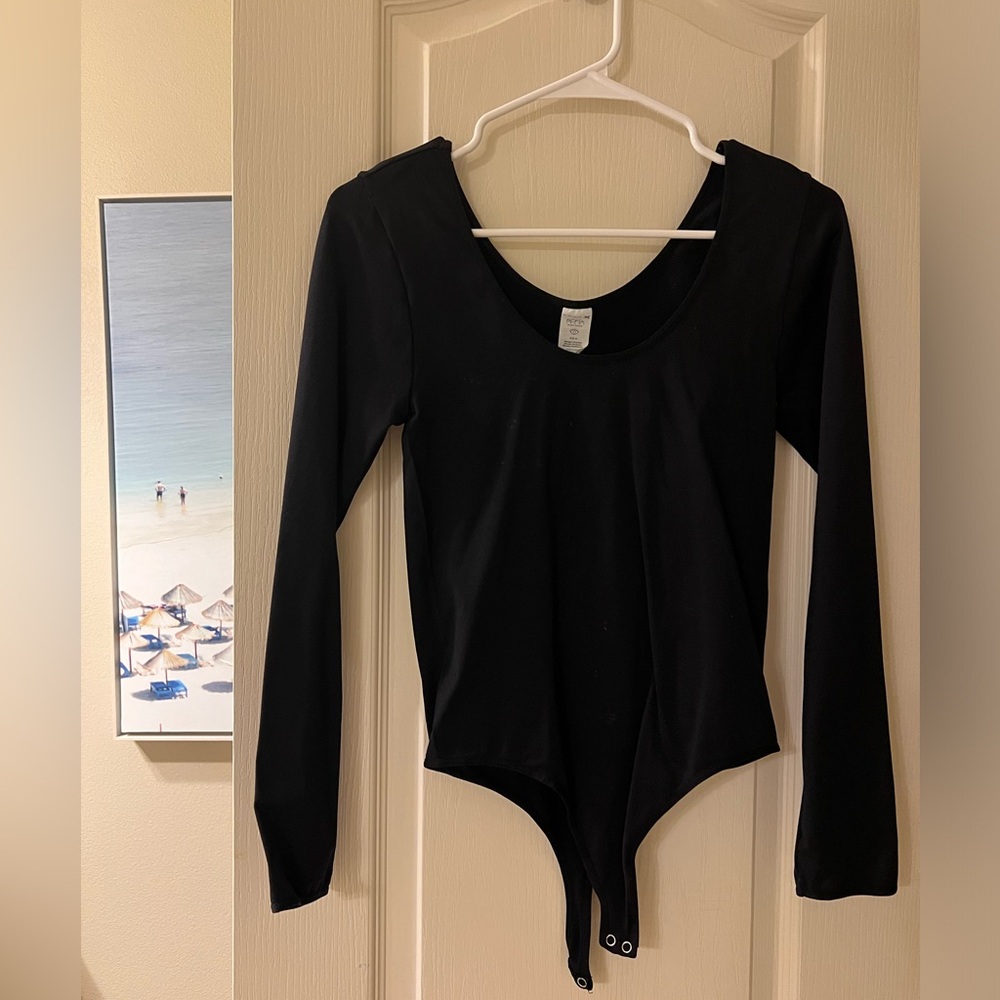 Black bodysuit. New without tags. Medium.